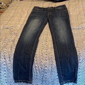 Denim skinny jeans. Size 9/28.
